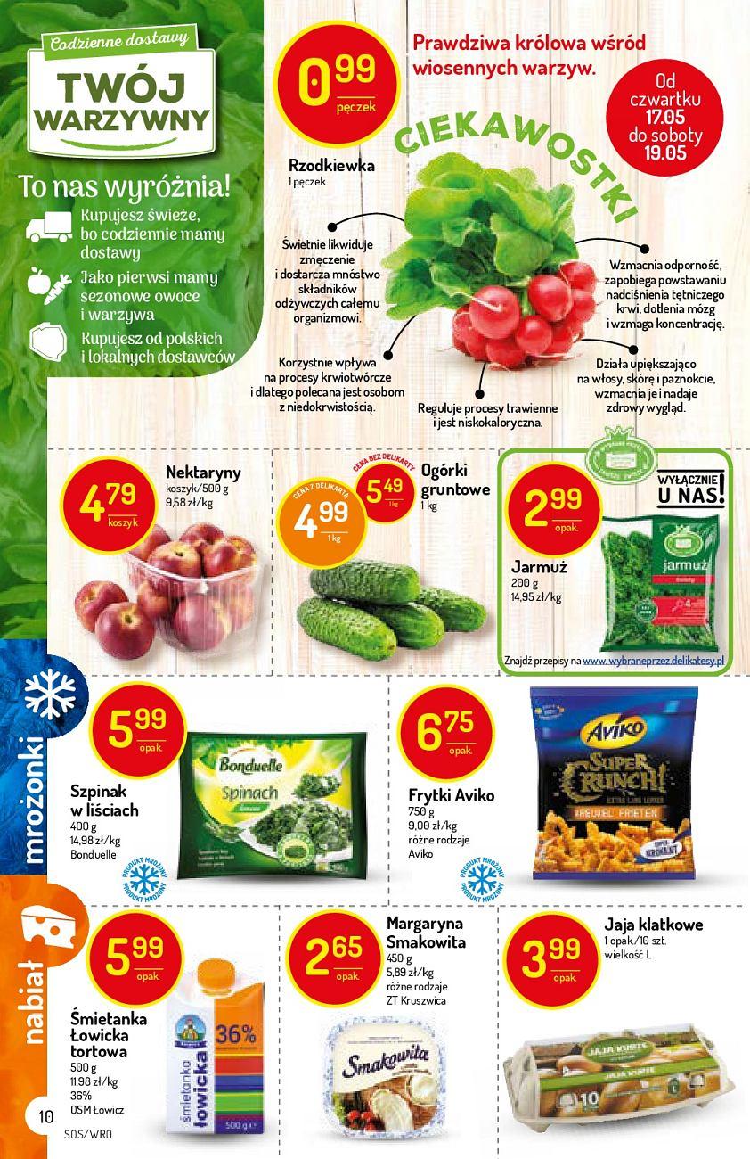 Gazetka promocyjna Delikatesy Centrum str. 10