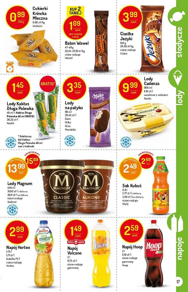 Gazetka promocyjna Delikatesy Centrum str. 17
