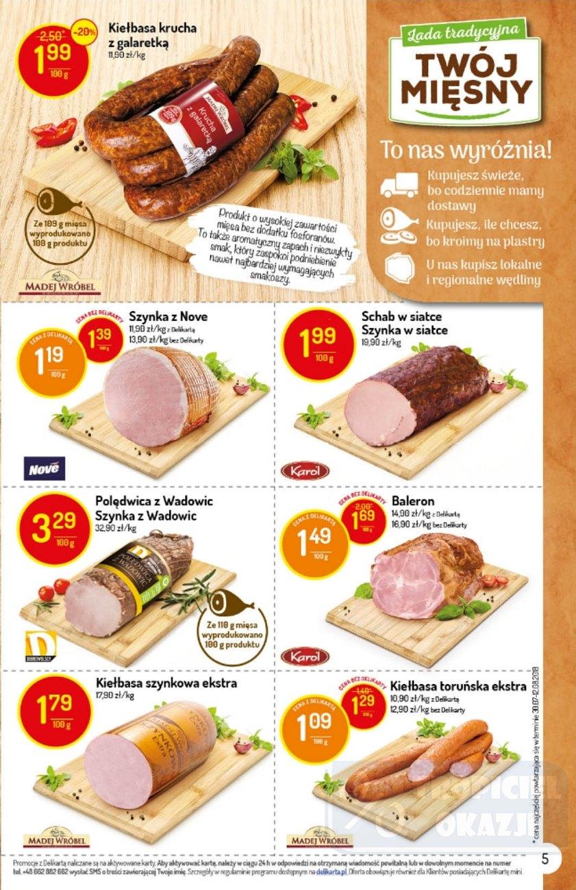 Gazetka promocyjna Delikatesy Centrum str. 5