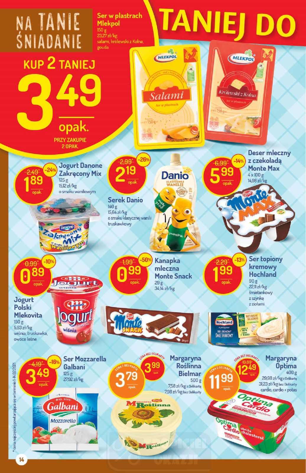 Gazetka promocyjna Delikatesy Centrum str. 14