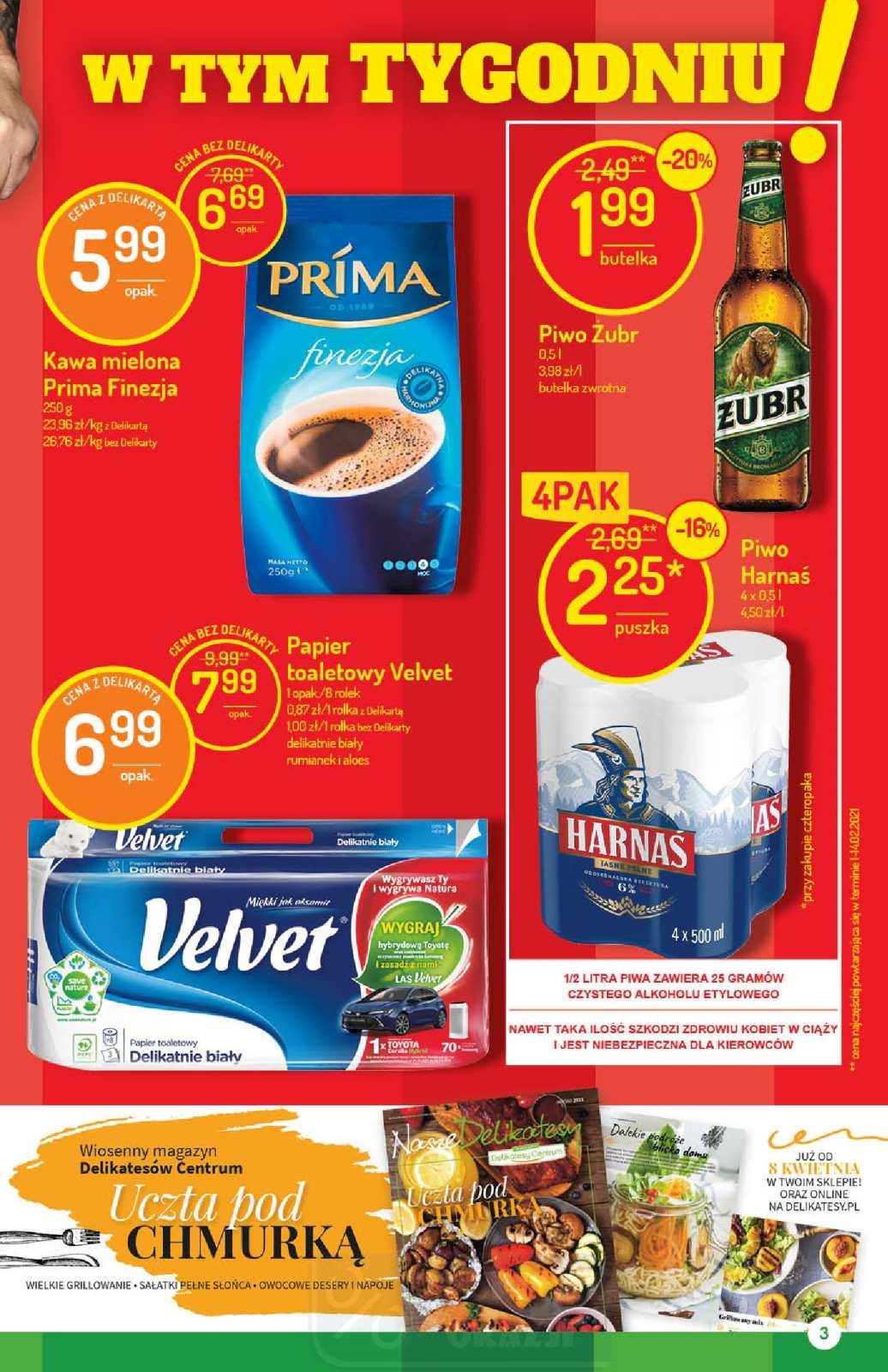 Gazetka promocyjna Delikatesy Centrum str. 3