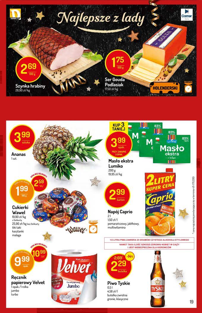 Gazetka promocyjna Delikatesy Centrum str. 19