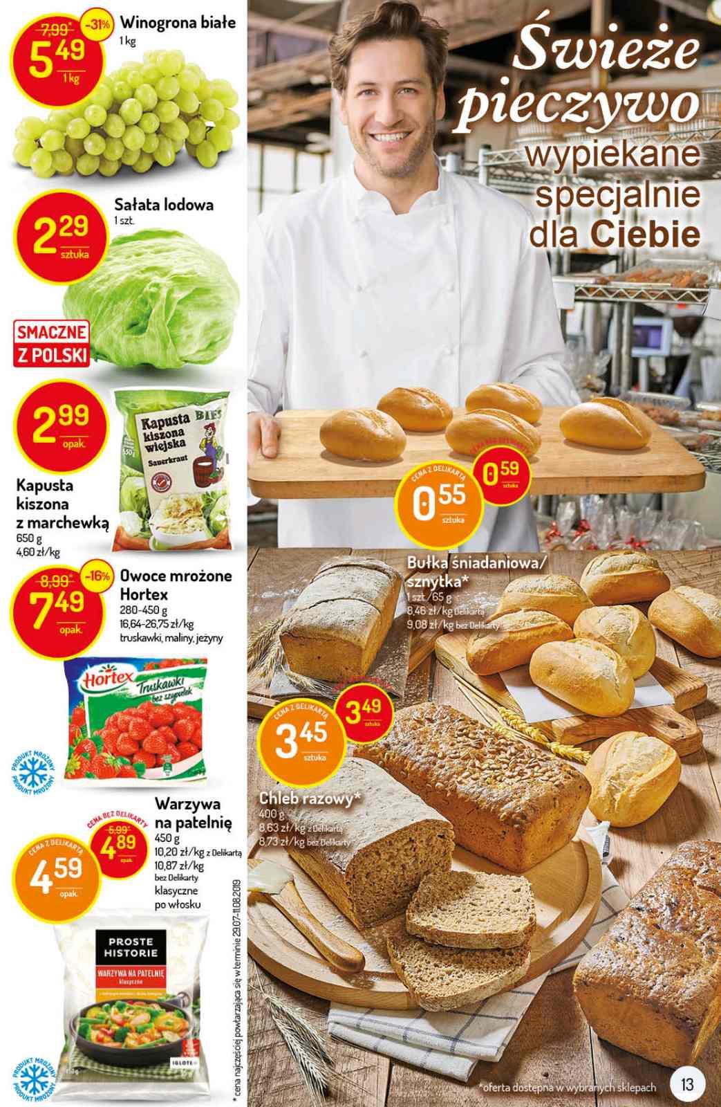 Gazetka promocyjna Delikatesy Centrum str. 13