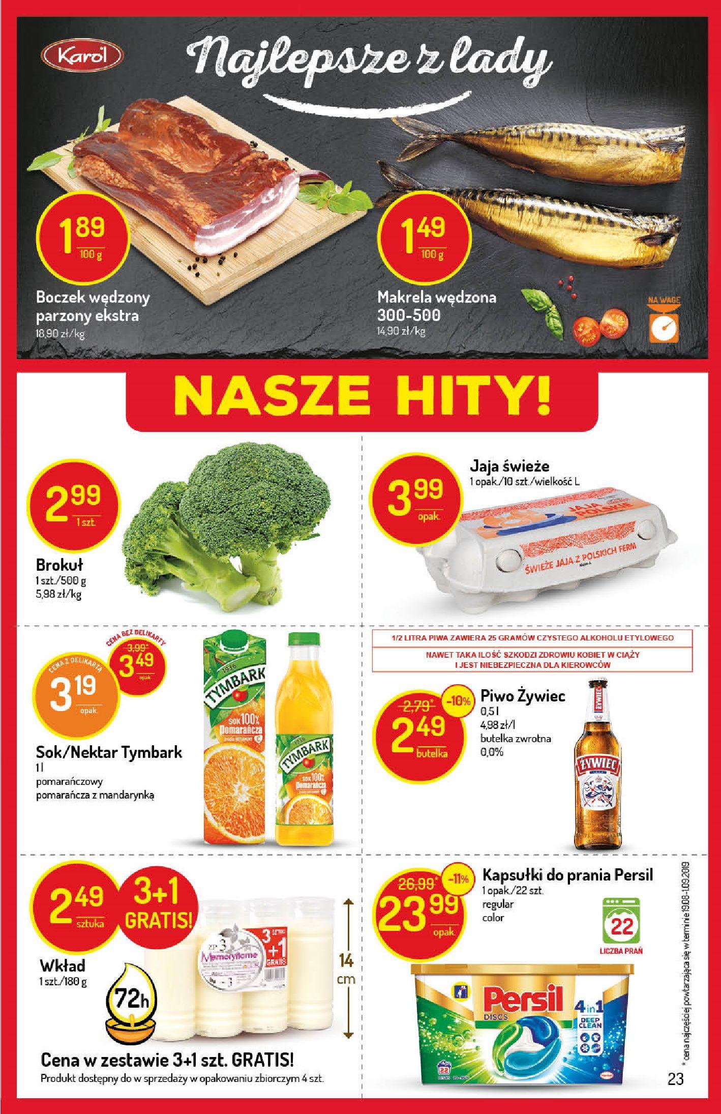 Gazetka promocyjna Delikatesy Centrum str. 23