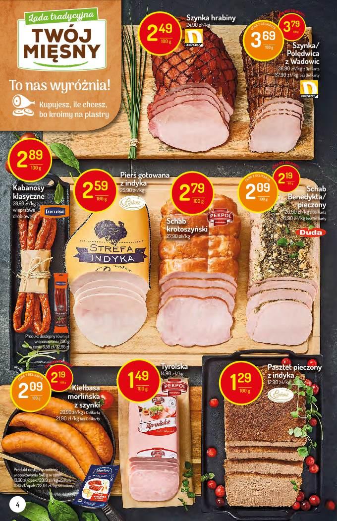 Gazetka promocyjna Delikatesy Centrum str. 4