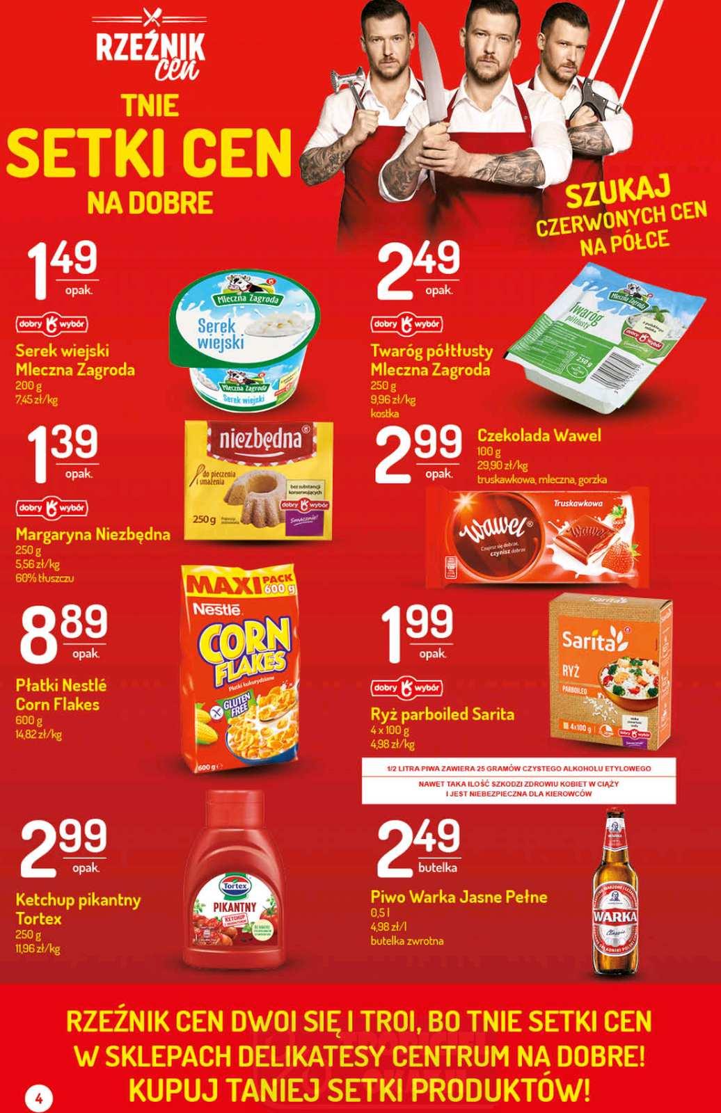 Gazetka promocyjna Delikatesy Centrum str. 4