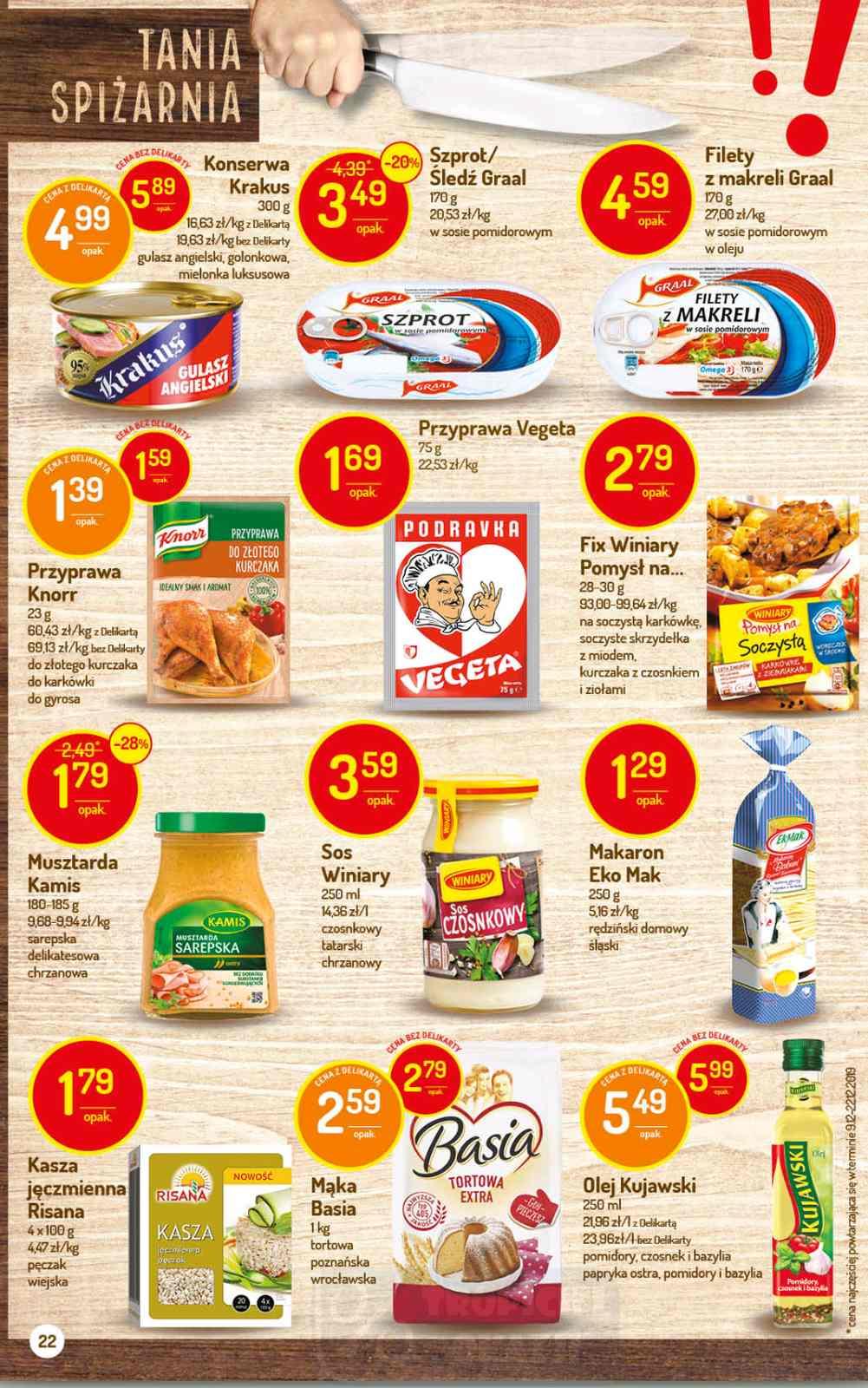 Gazetka promocyjna Delikatesy Centrum str. 22