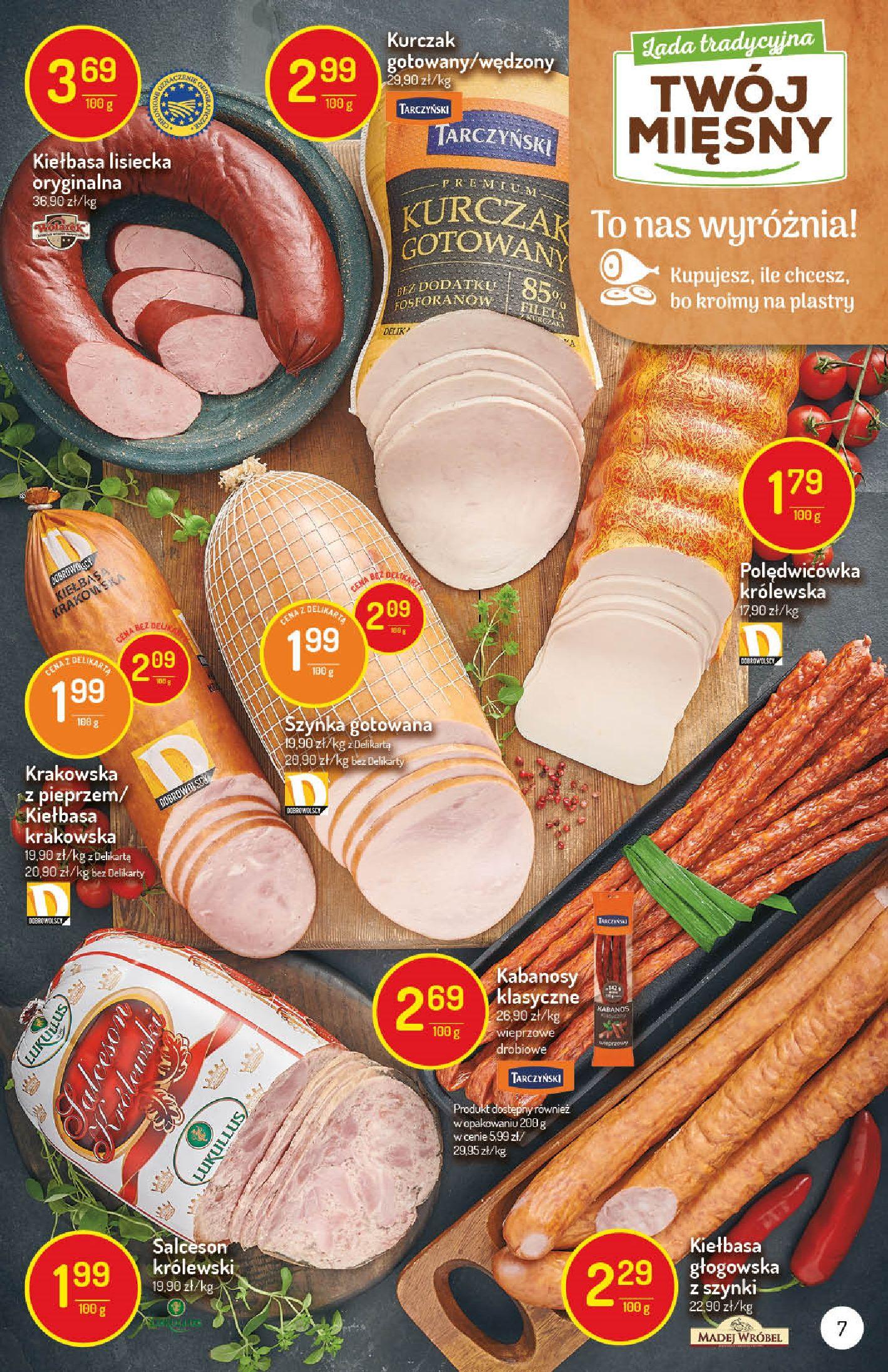 Gazetka promocyjna Delikatesy Centrum str. 7