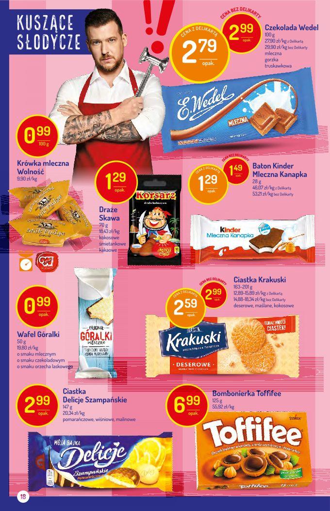 Gazetka promocyjna Delikatesy Centrum str. 18