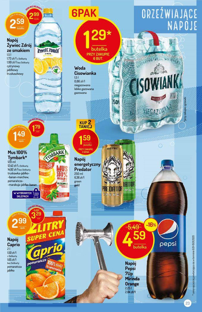 Gazetka promocyjna Delikatesy Centrum str. 23