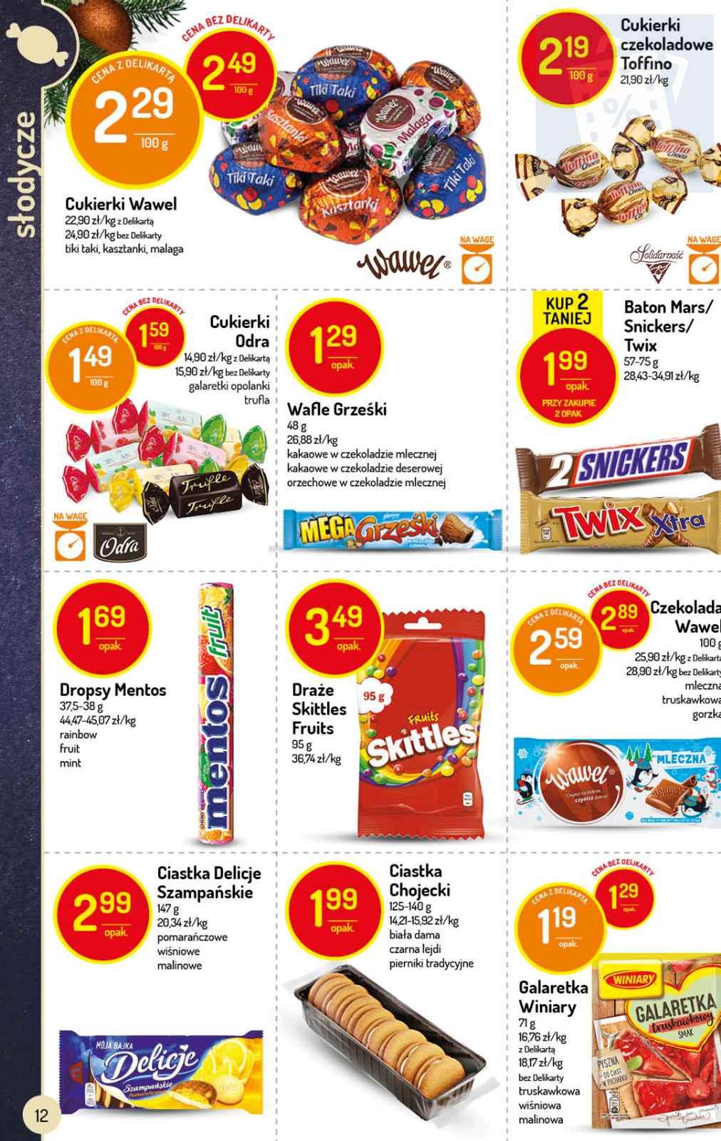 Gazetka promocyjna Delikatesy Centrum str. 12