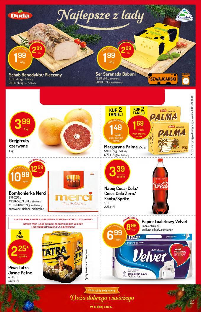 Gazetka promocyjna Delikatesy Centrum str. 23