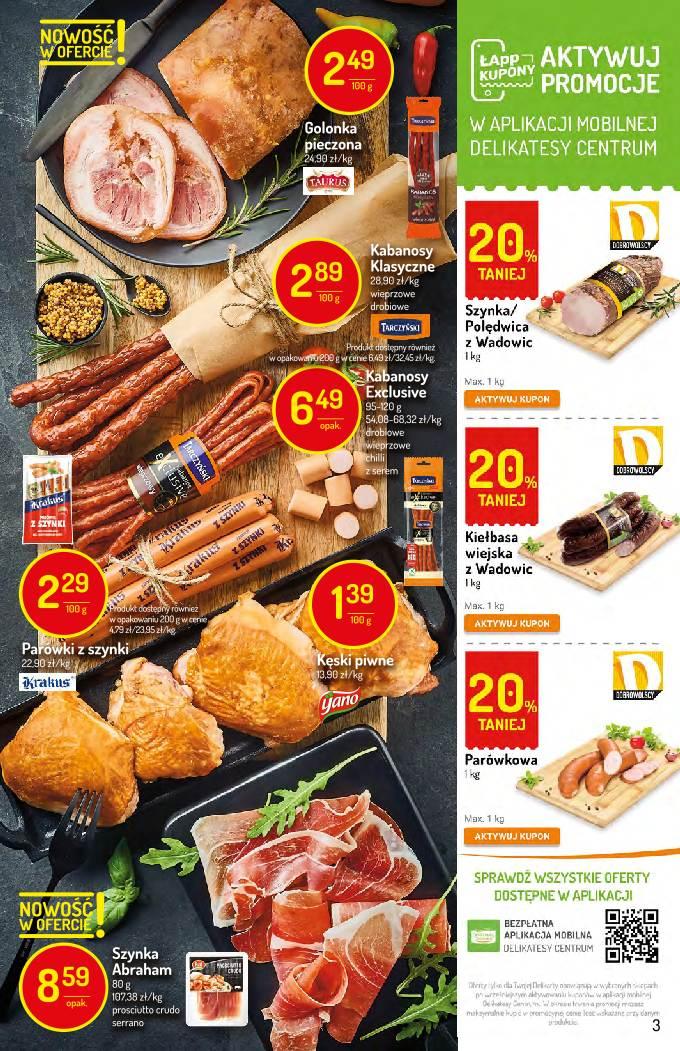 Gazetka promocyjna Delikatesy Centrum str. 3