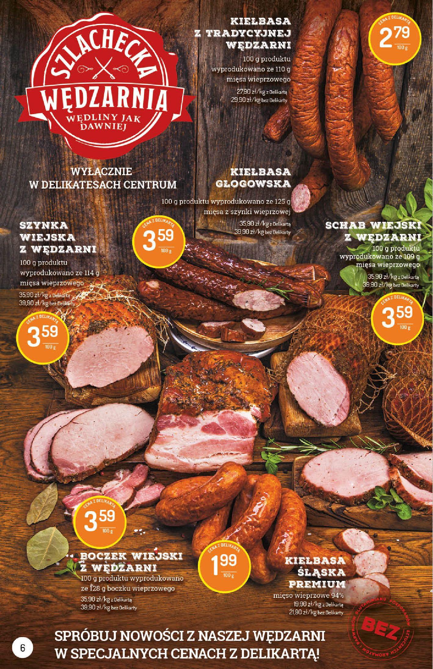 Gazetka promocyjna Delikatesy Centrum str. 6