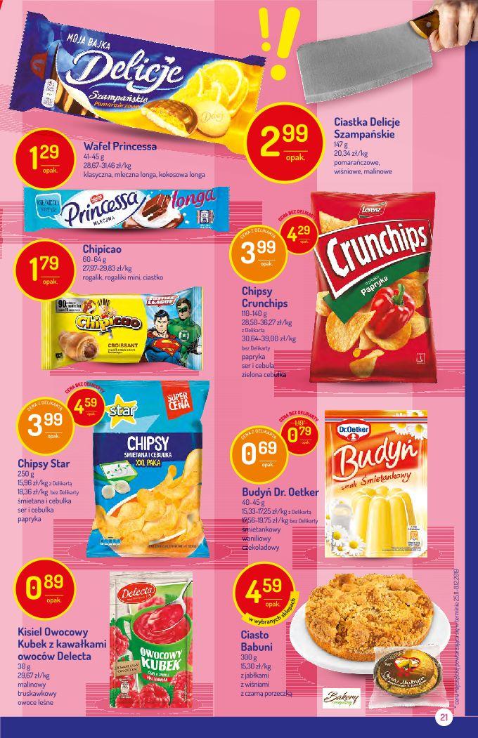 Gazetka promocyjna Delikatesy Centrum str. 21