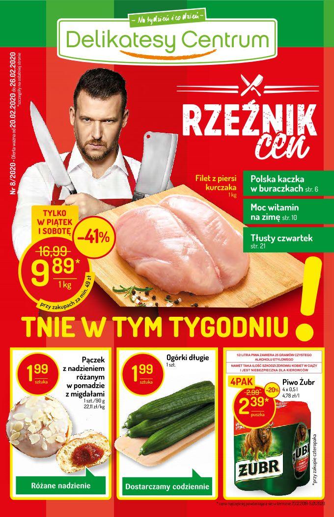 Gazetka promocyjna Delikatesy Centrum str. 1