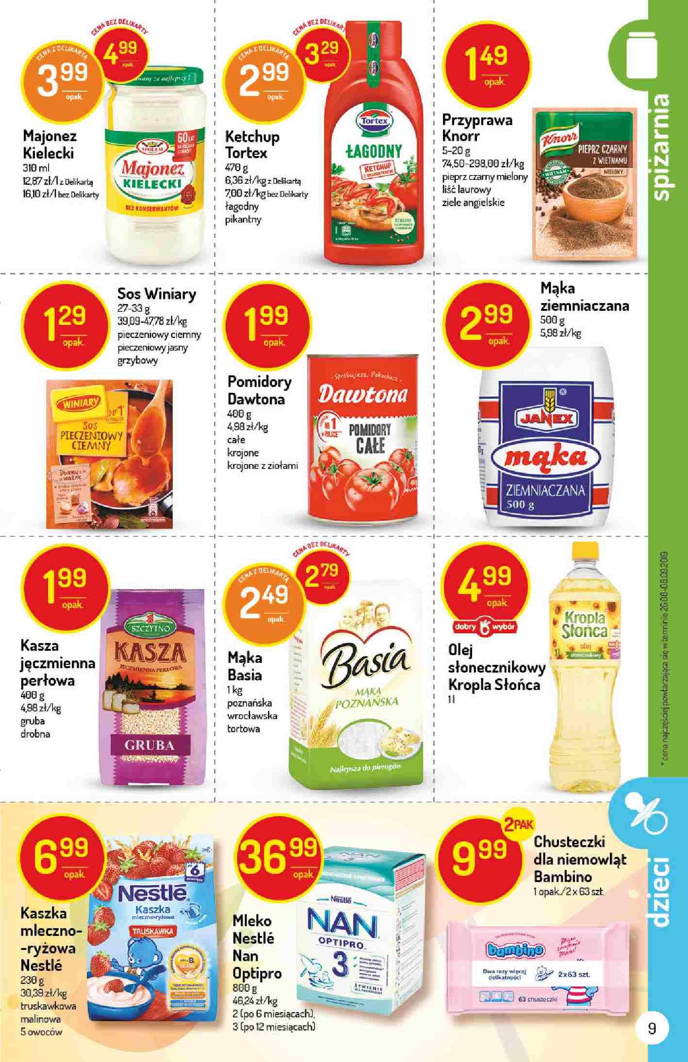 Gazetka promocyjna Delikatesy Centrum str. 9