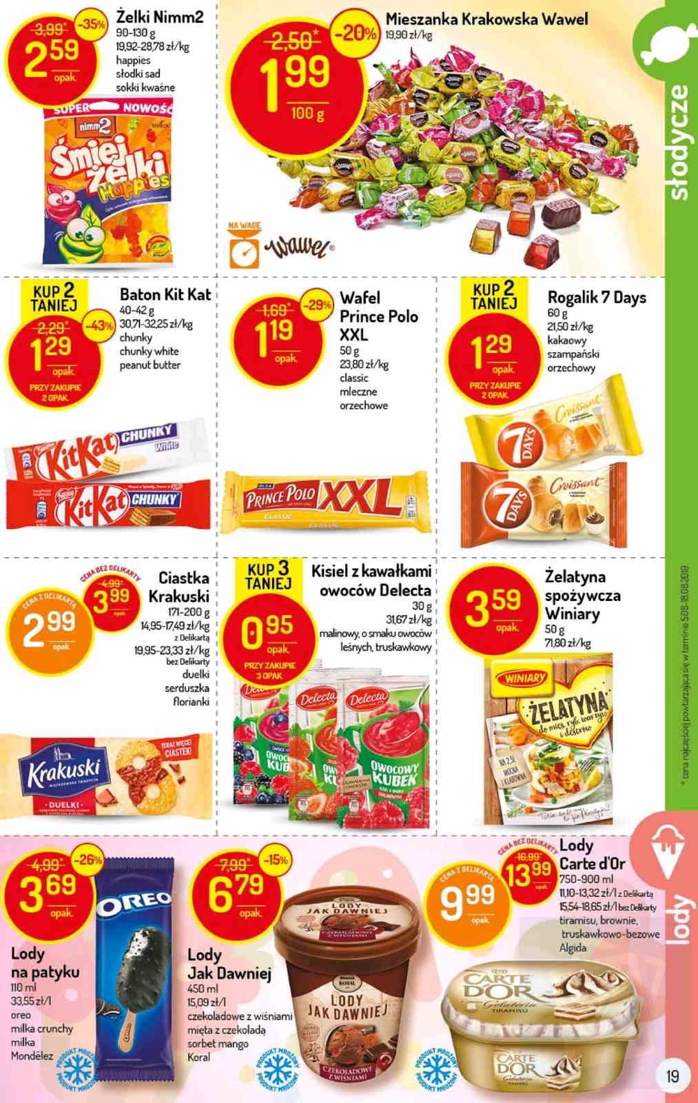 Gazetka promocyjna Delikatesy Centrum str. 19