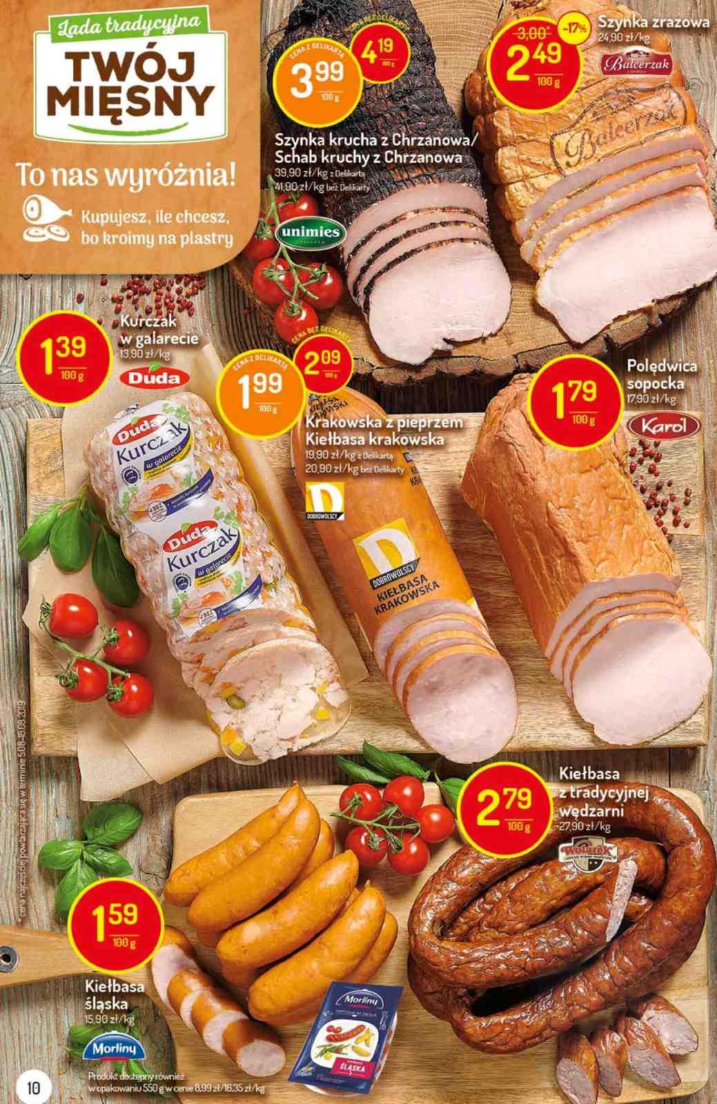 Gazetka promocyjna Delikatesy Centrum str. 10