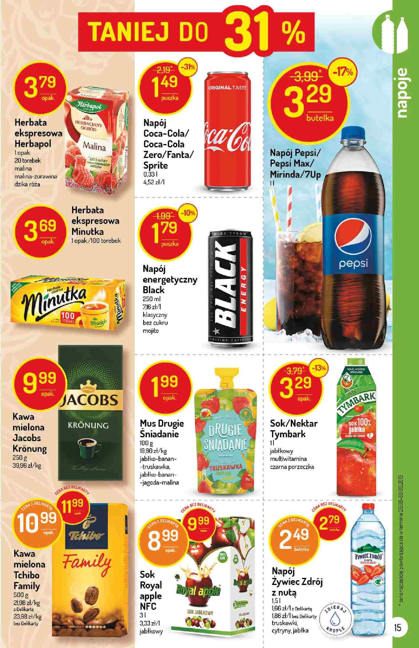 Gazetka promocyjna Delikatesy Centrum str. 15