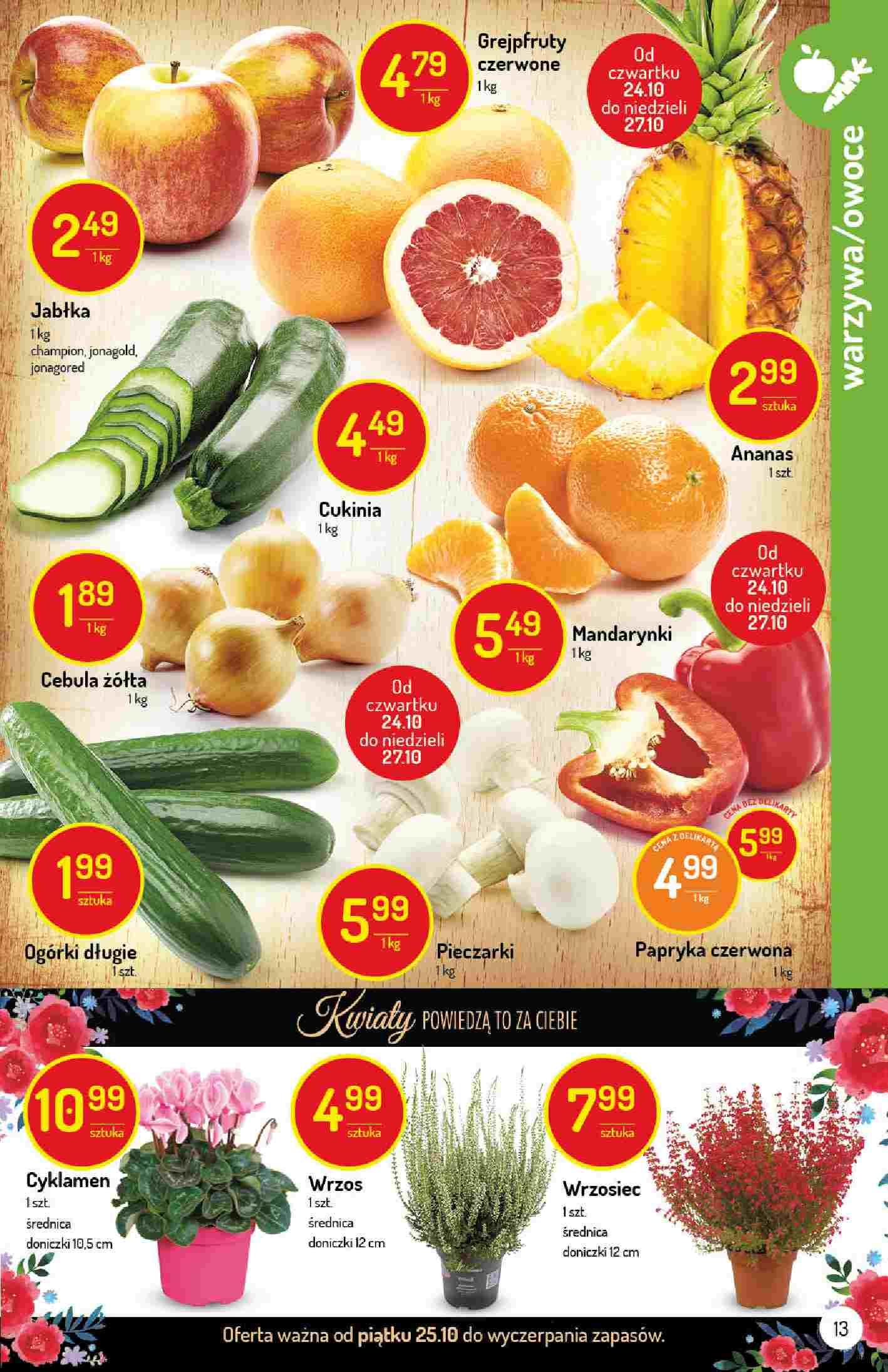 Gazetka promocyjna Delikatesy Centrum str. 13