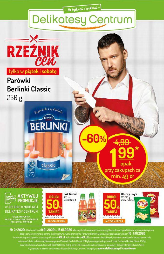 Gazetka promocyjna Delikatesy Centrum str. 1