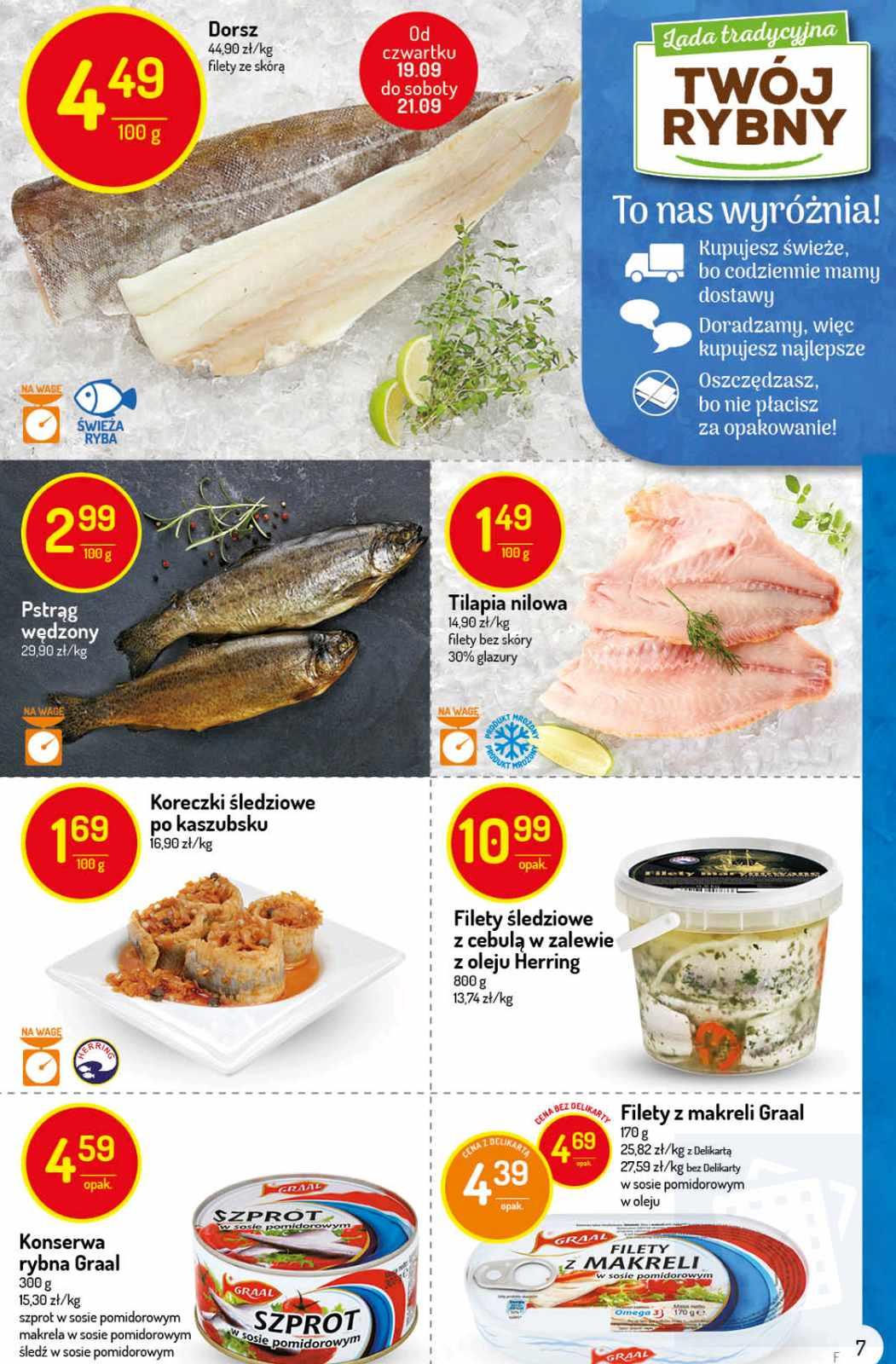 Gazetka promocyjna Delikatesy Centrum str. 7