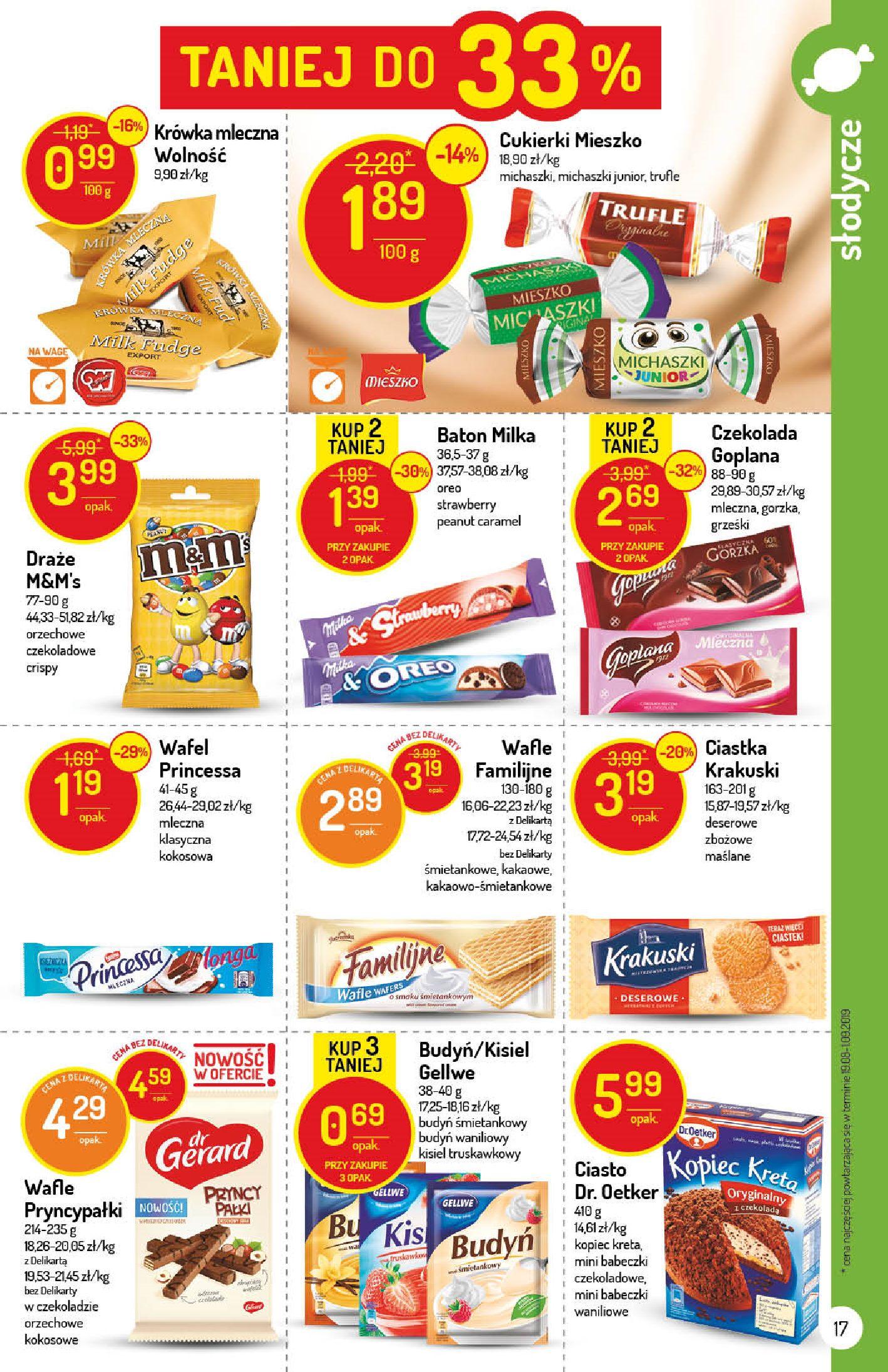 Gazetka promocyjna Delikatesy Centrum str. 17