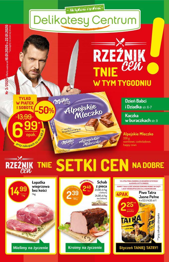 Gazetka promocyjna Delikatesy Centrum str. 1