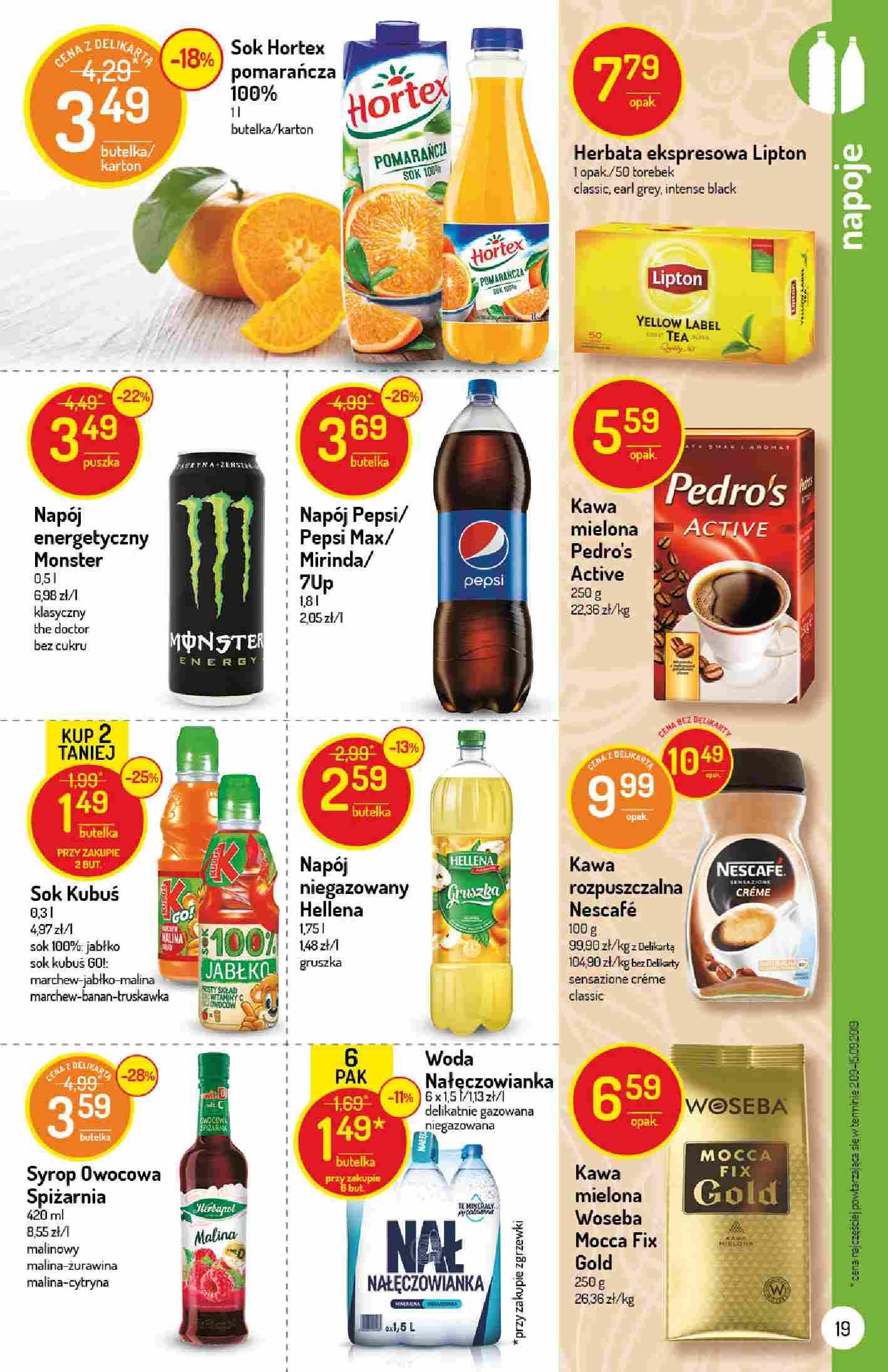 Gazetka promocyjna Delikatesy Centrum str. 19