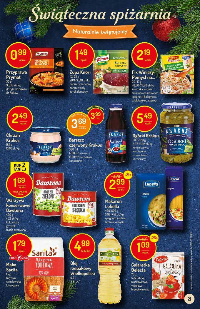 Gazetka promocyjna Delikatesy Centrum str. 21