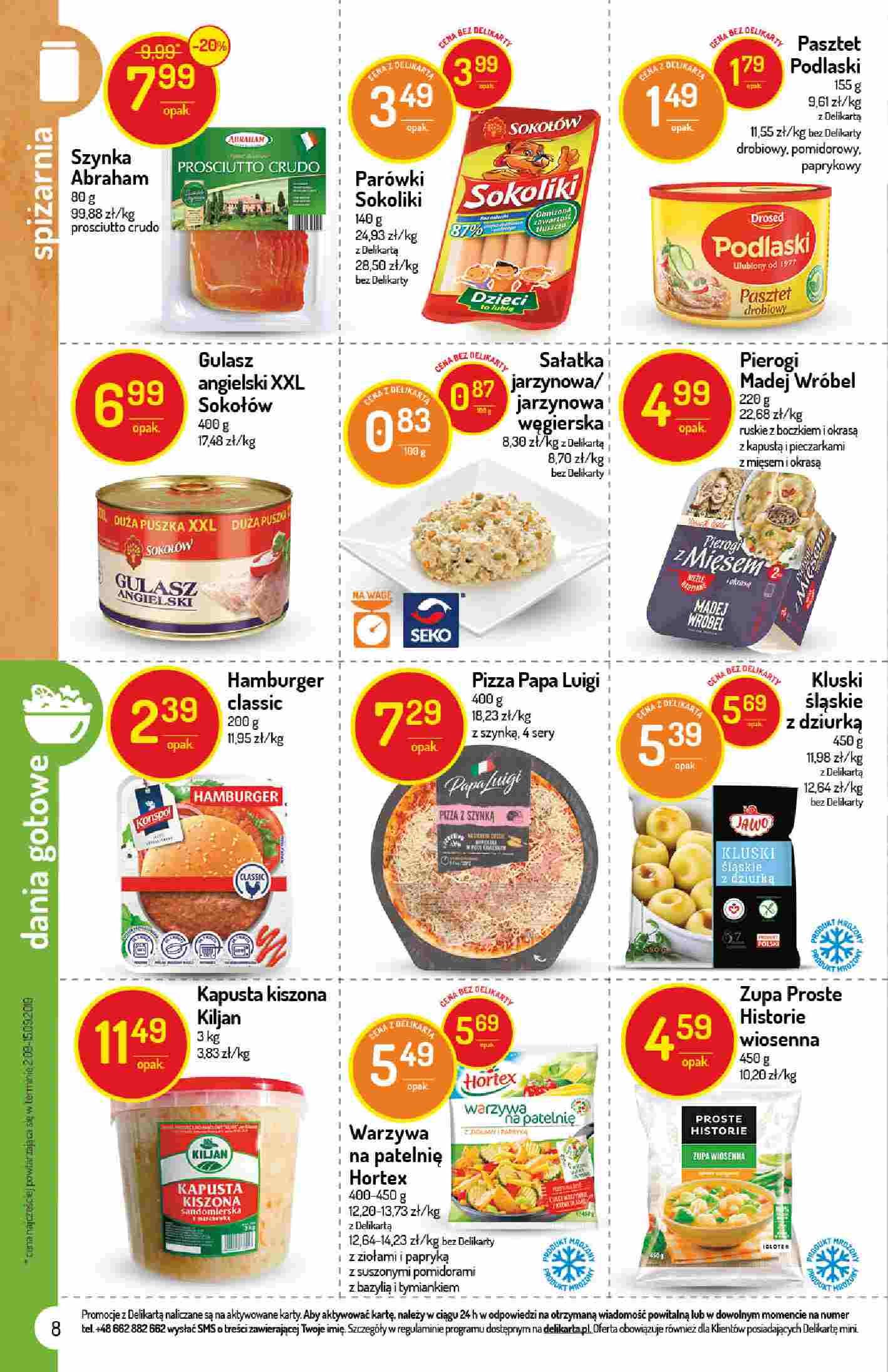 Gazetka promocyjna Delikatesy Centrum str. 8