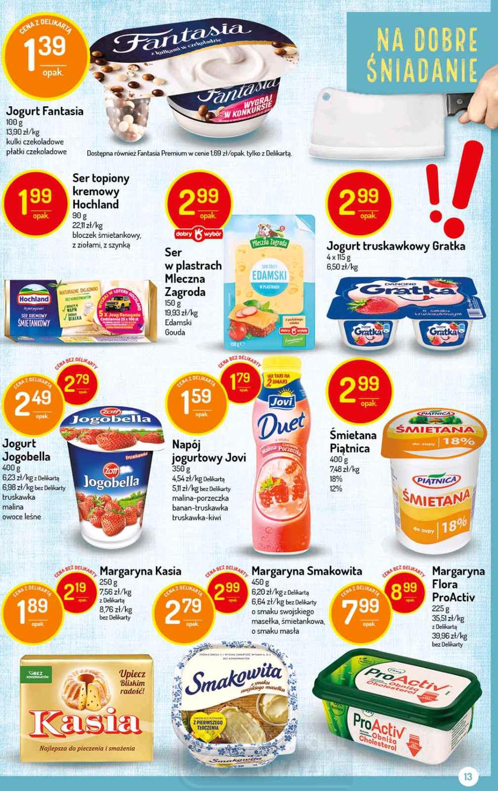 Gazetka promocyjna Delikatesy Centrum str. 13
