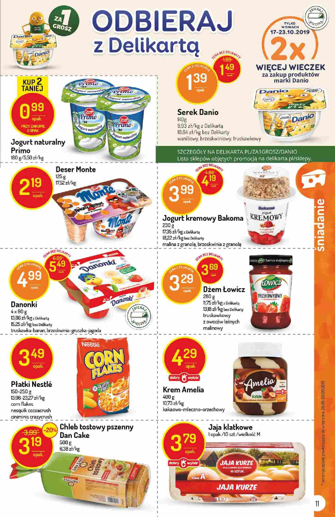 Gazetka promocyjna Delikatesy Centrum str. 11