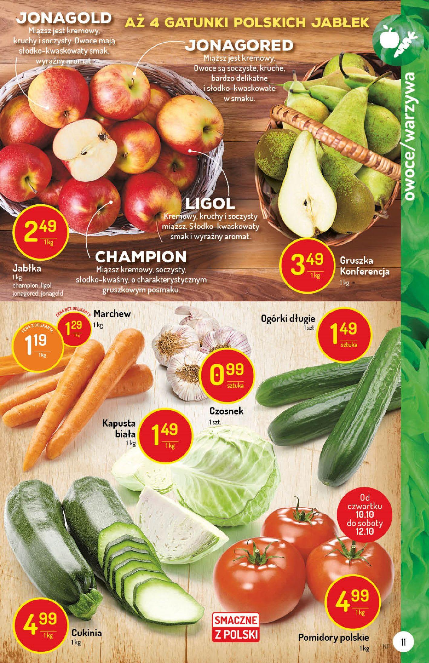 Gazetka promocyjna Delikatesy Centrum str. 11