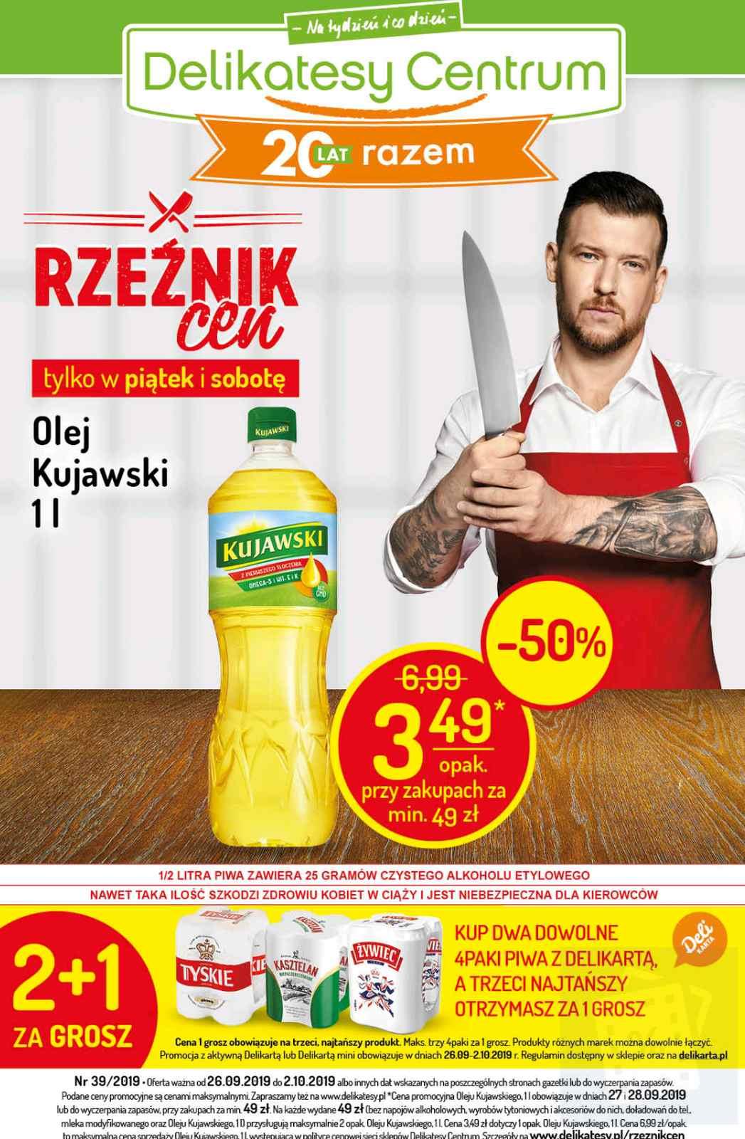 Gazetka promocyjna Delikatesy Centrum str. 1