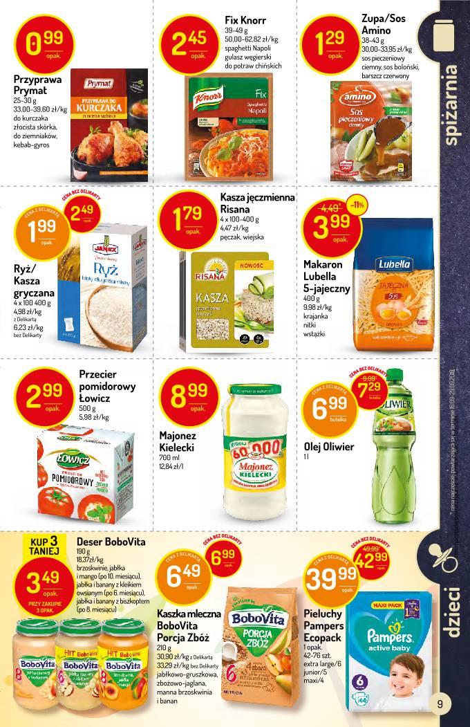 Gazetka promocyjna Delikatesy Centrum str. 9