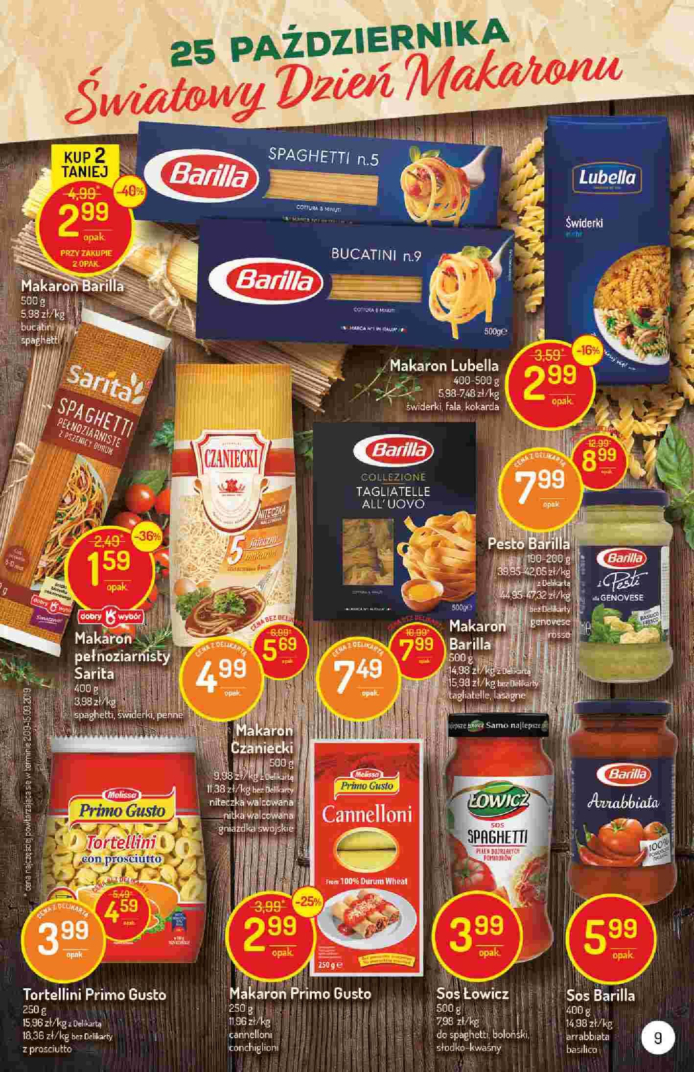 Gazetka promocyjna Delikatesy Centrum str. 9