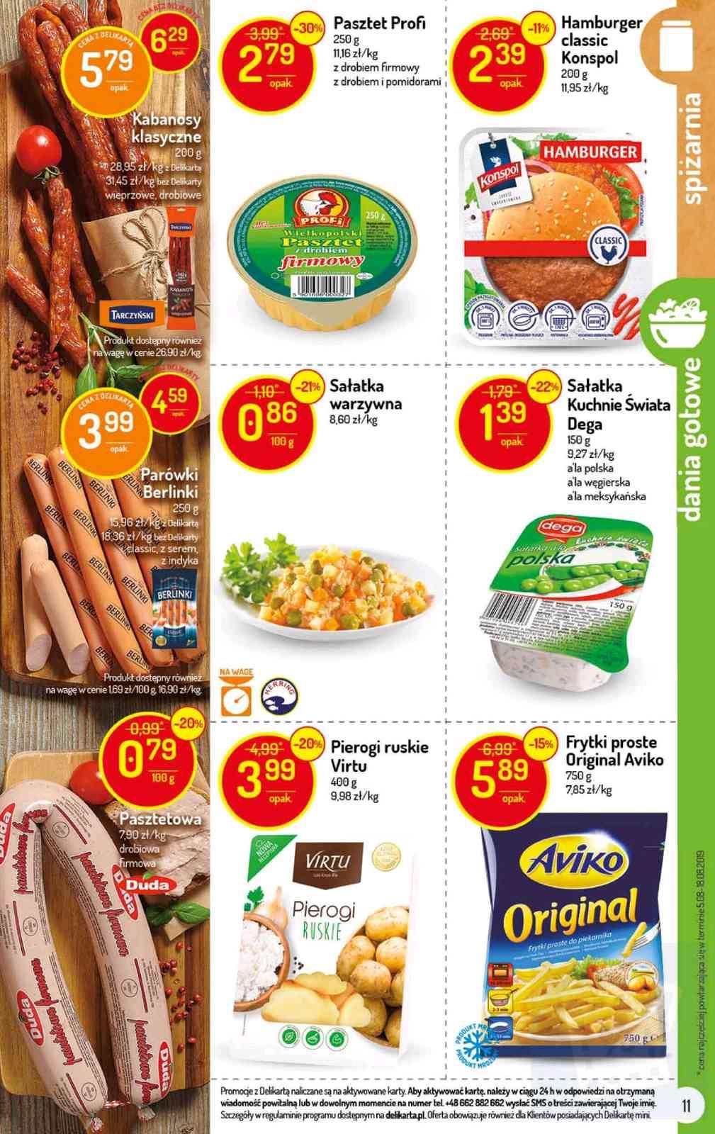 Gazetka promocyjna Delikatesy Centrum str. 11