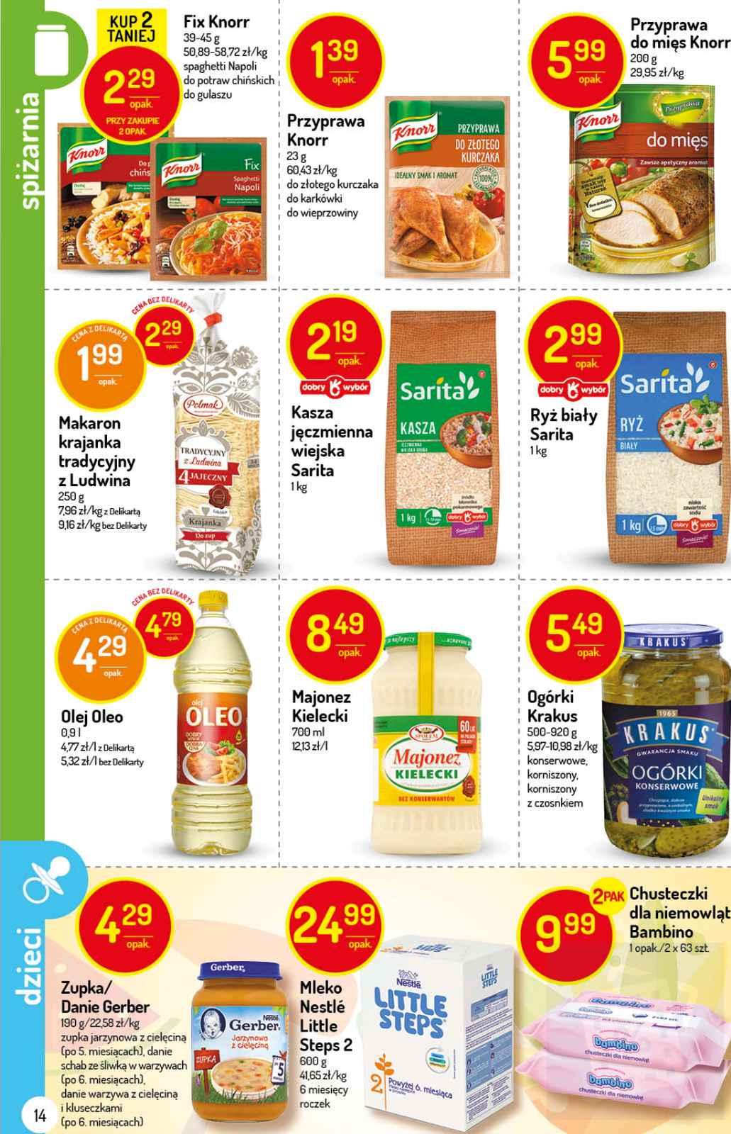 Gazetka promocyjna Delikatesy Centrum str. 14