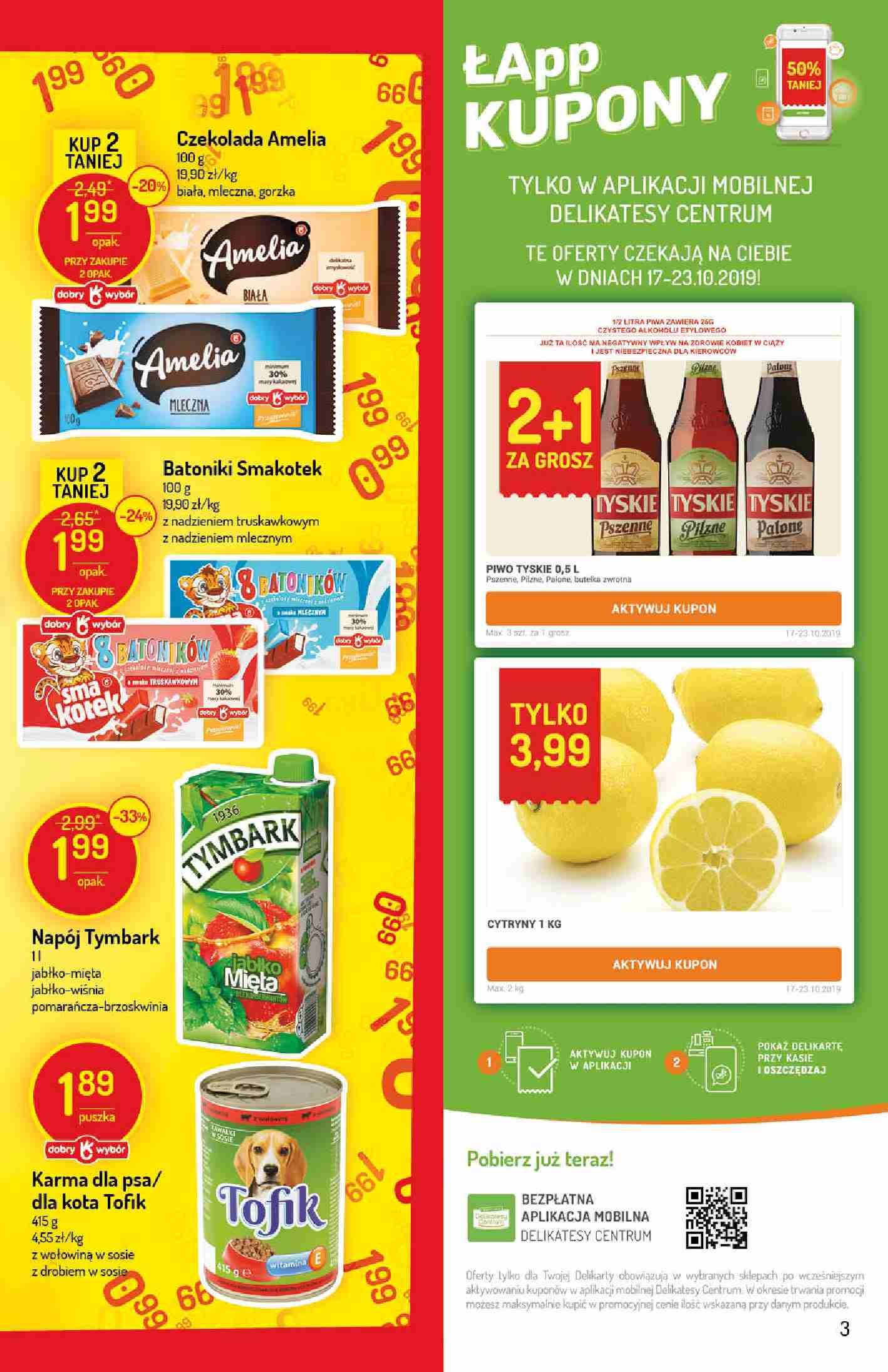 Gazetka promocyjna Delikatesy Centrum str. 3