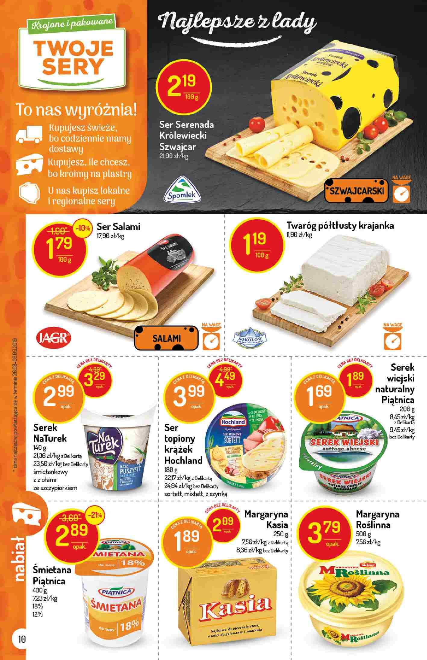 Gazetka promocyjna Delikatesy Centrum str. 10