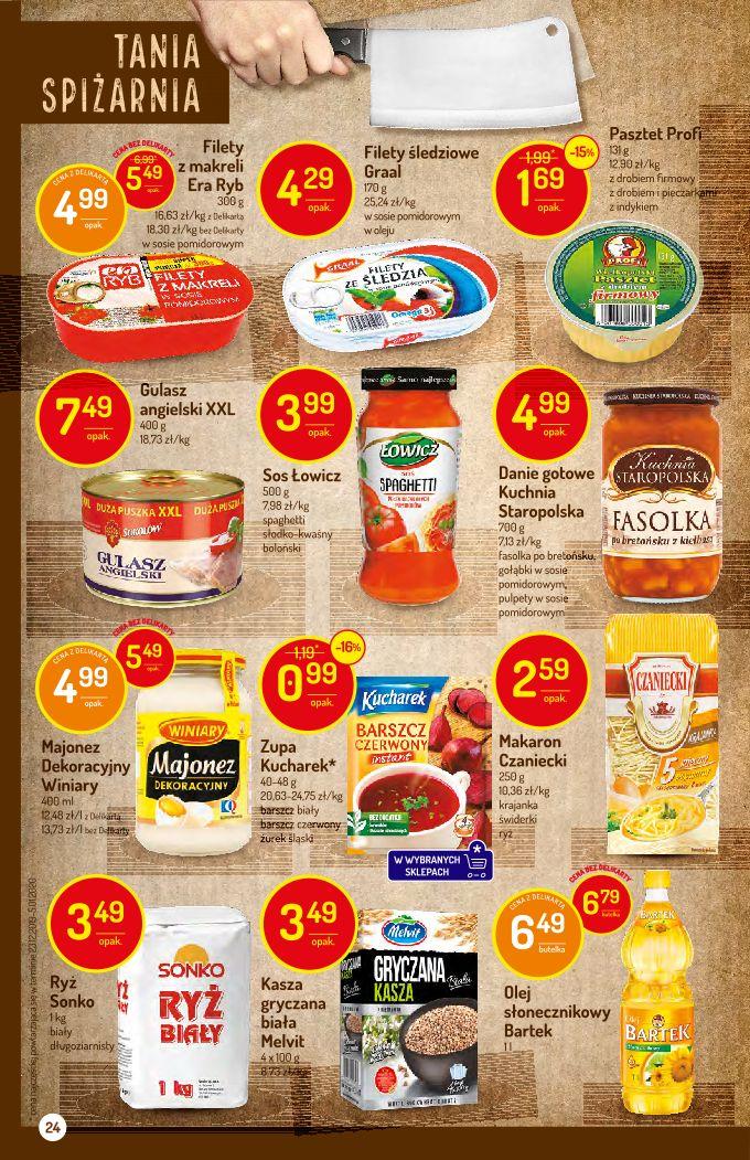 Gazetka promocyjna Delikatesy Centrum str. 24