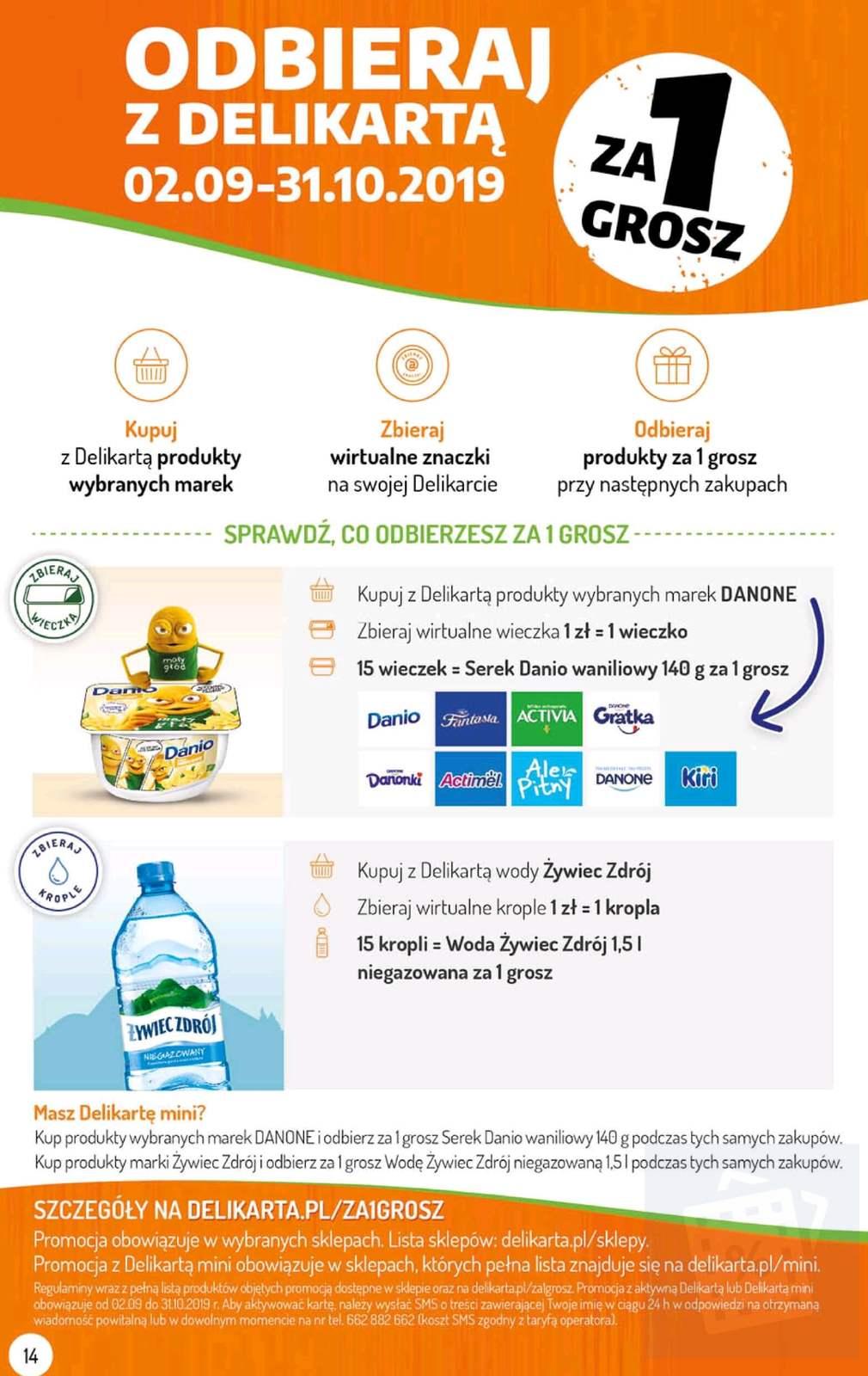 Gazetka promocyjna Delikatesy Centrum str. 14