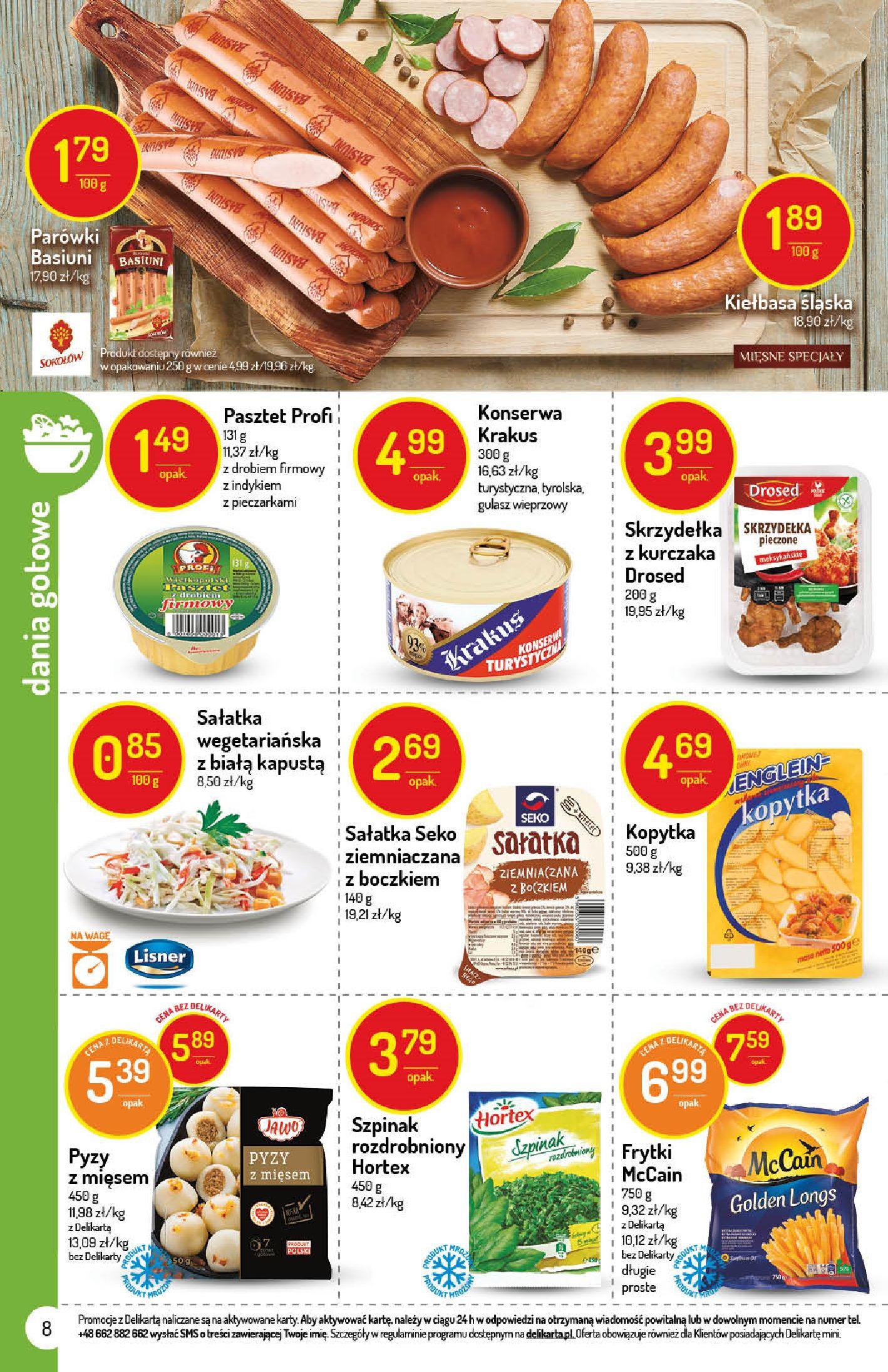Gazetka promocyjna Delikatesy Centrum str. 8