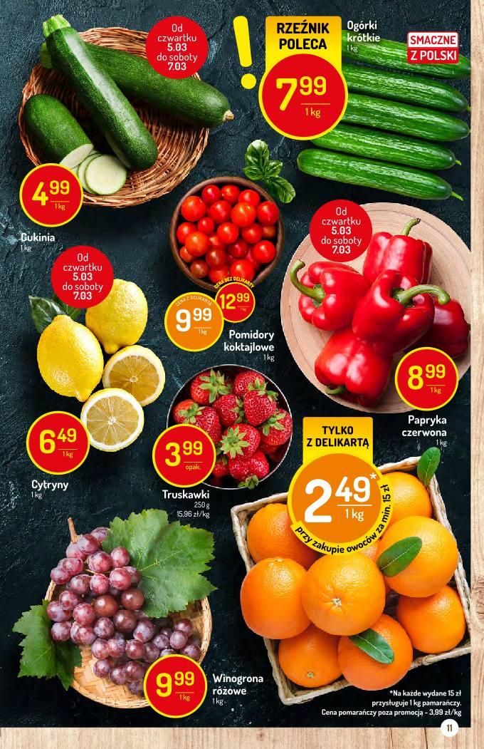 Gazetka promocyjna Delikatesy Centrum str. 11