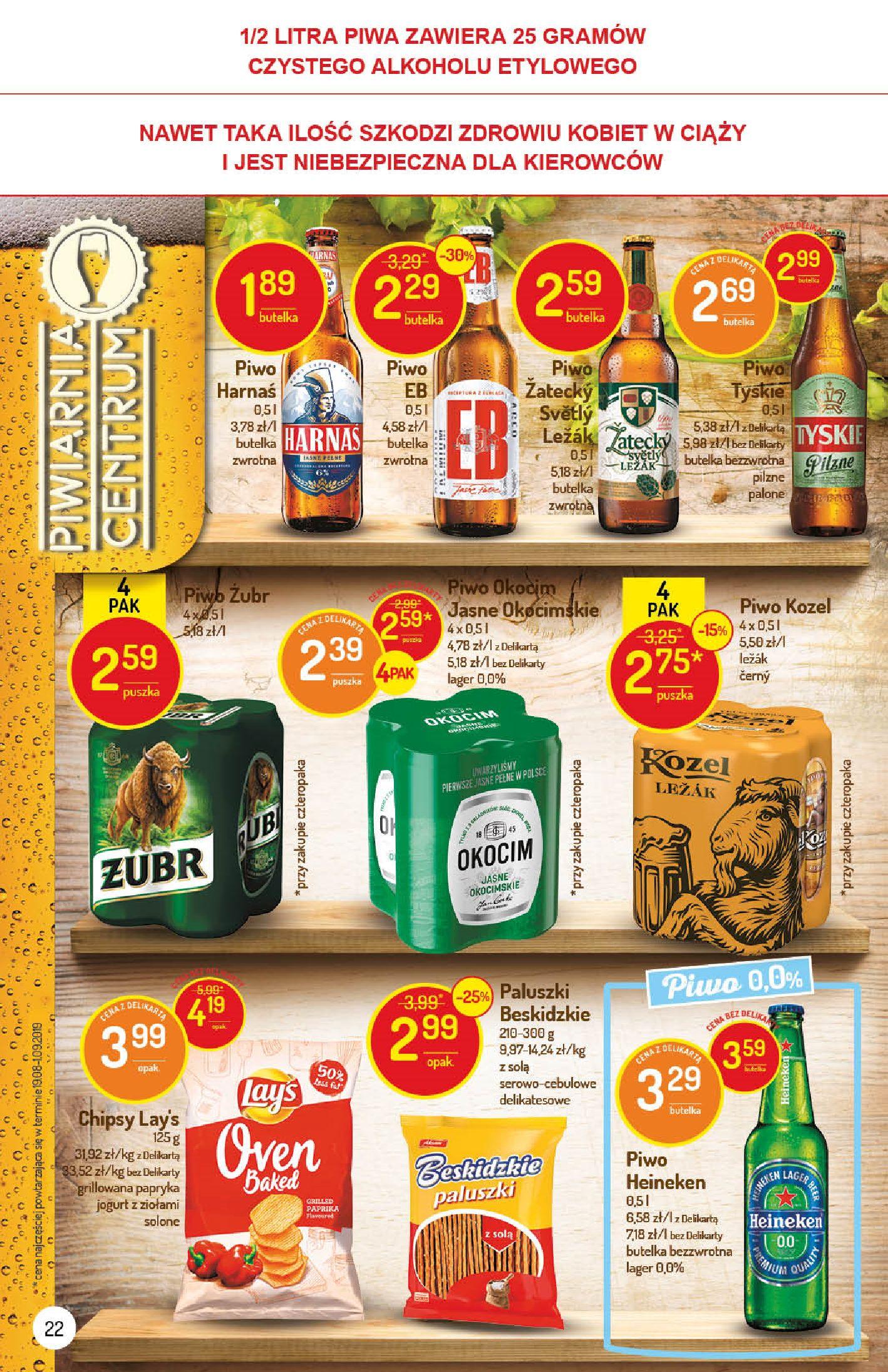 Gazetka promocyjna Delikatesy Centrum str. 22