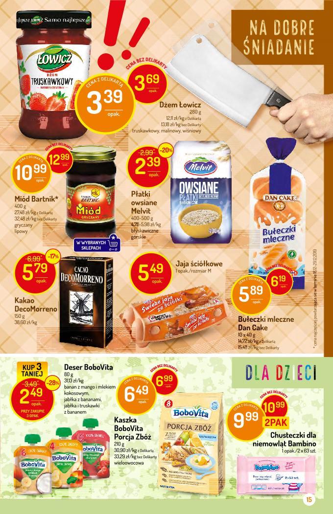 Gazetka promocyjna Delikatesy Centrum str. 15