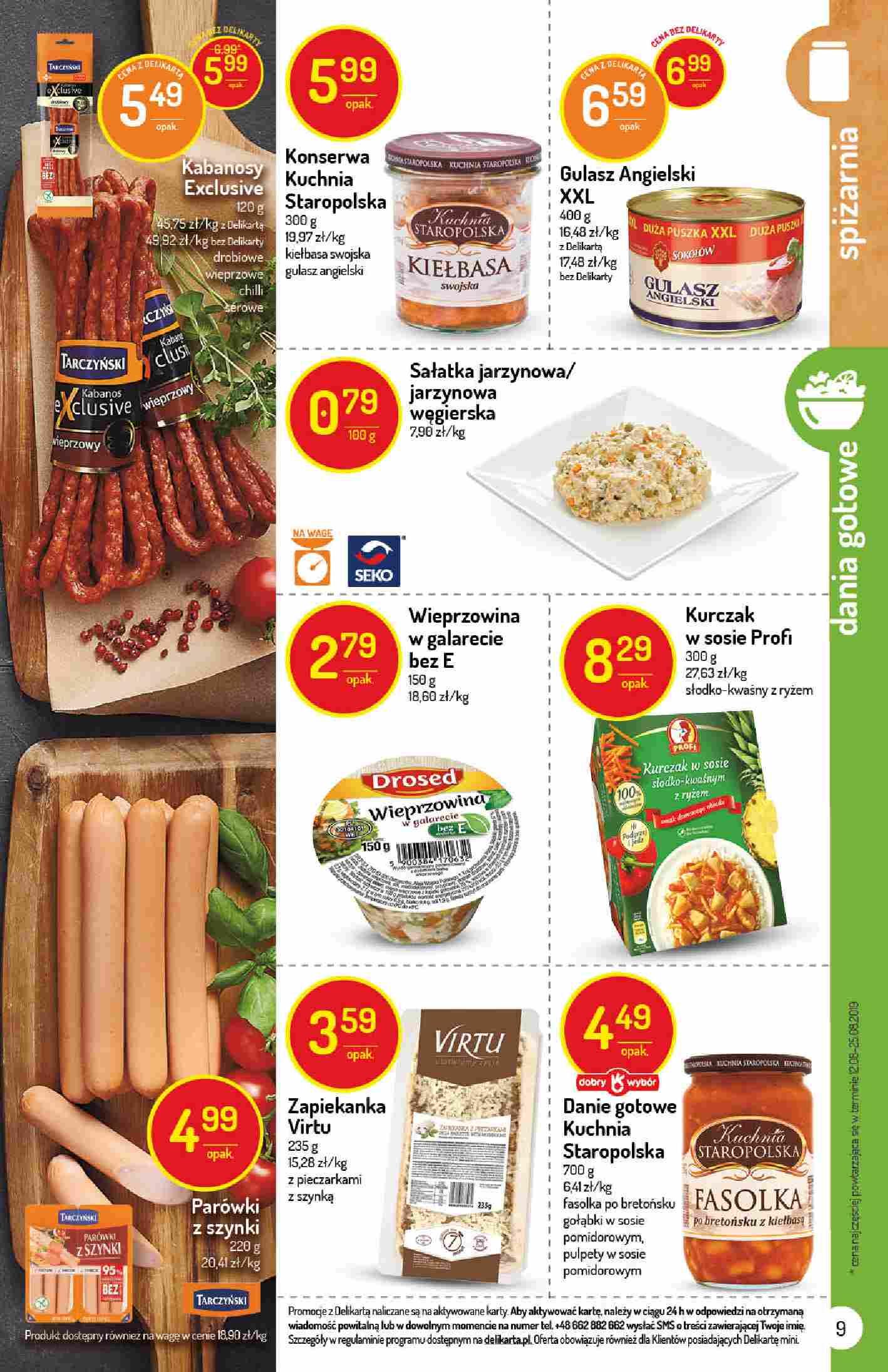 Gazetka promocyjna Delikatesy Centrum str. 9