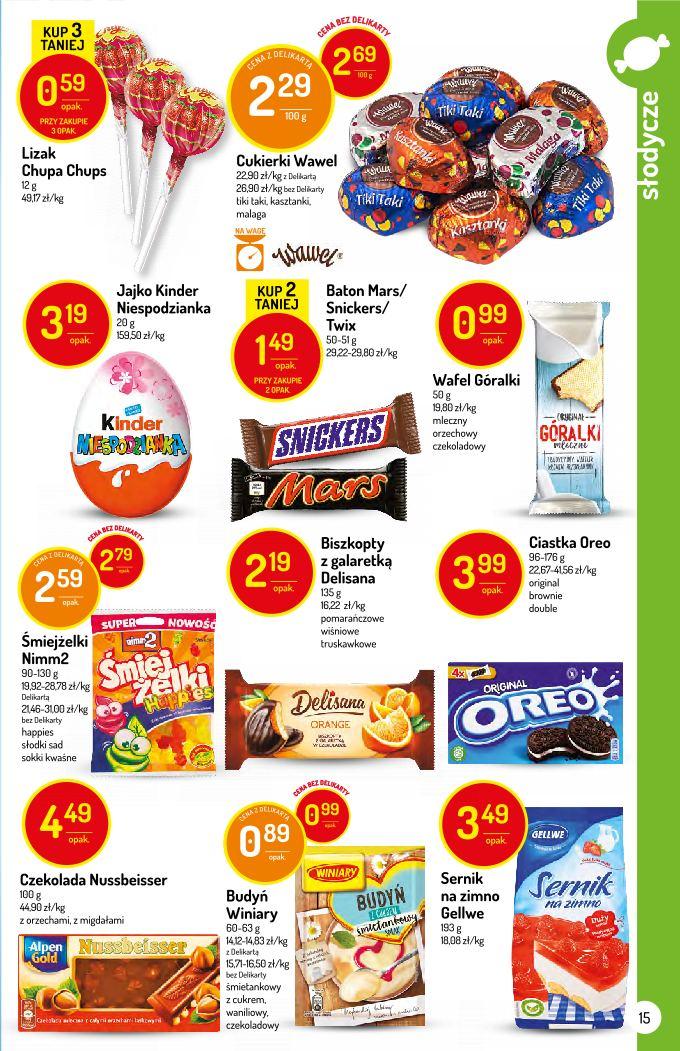 Gazetka promocyjna Delikatesy Centrum str. 15